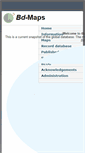 Mobile Screenshot of bd-maps.net